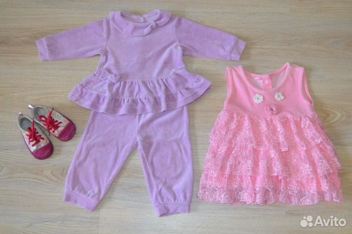 Велюровый костюм