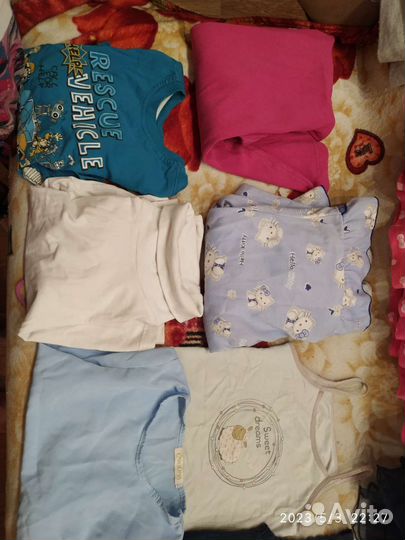 Вещи пакетом на девочку 116