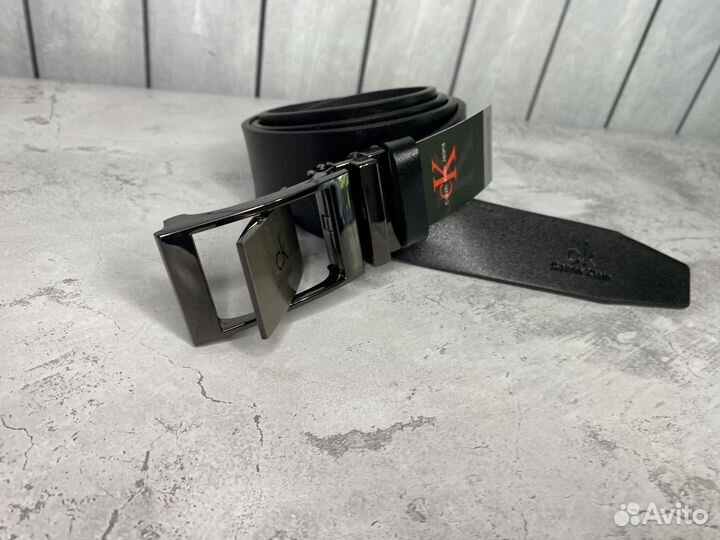 Мужской ремень Calvin Klein Кожаный