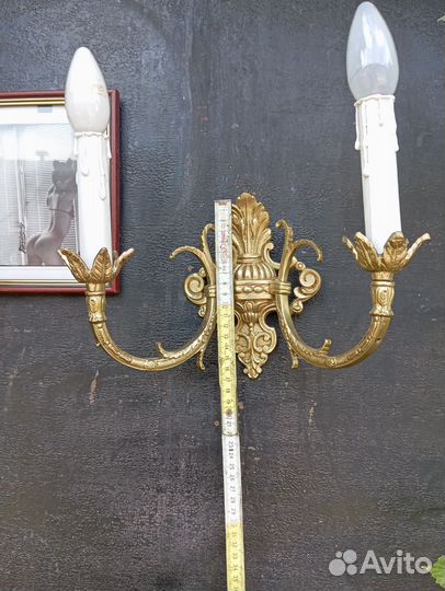 Старинная пара бра