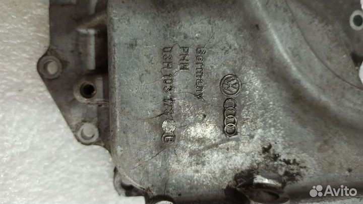 Крышка коленвала задняя volkswagen touareg 3.2