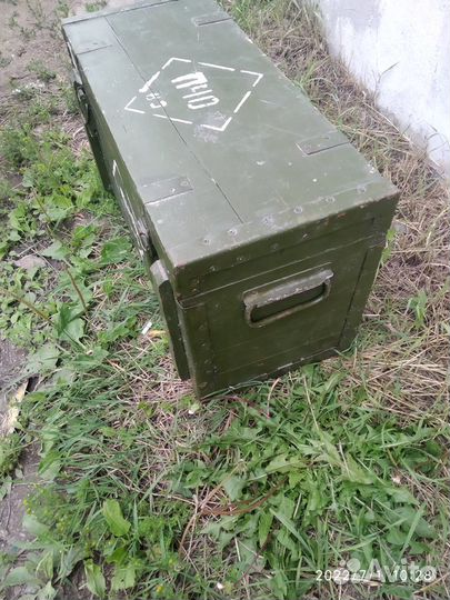 Ящик деревянный военный армейский