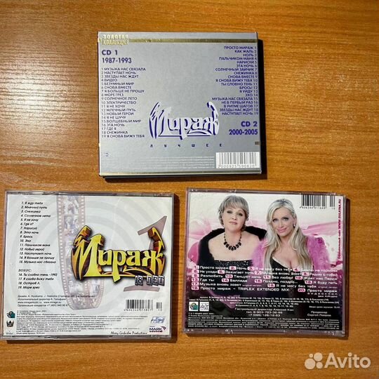 Группа Мираж, CD