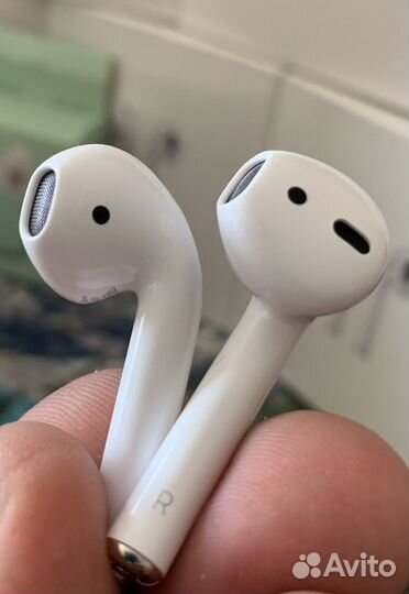 Беспроводные наушники airpods 2 airoha