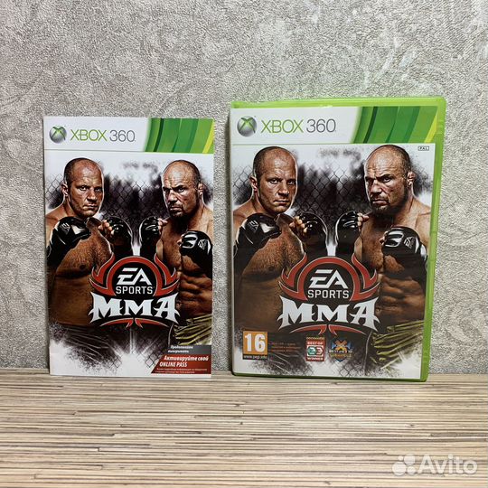 MMA (1-2Игрока) на Xbox 360