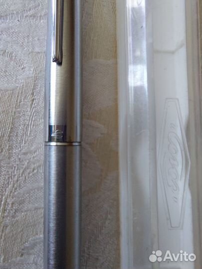 Ручка перьевая поршневая с позолоченным пером СССР