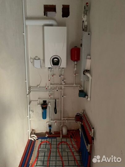 Монтаж отопление водоснабжение