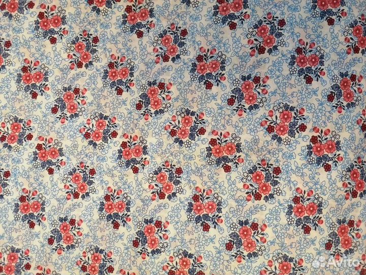 Ткани отрезы платки полотенца СССР