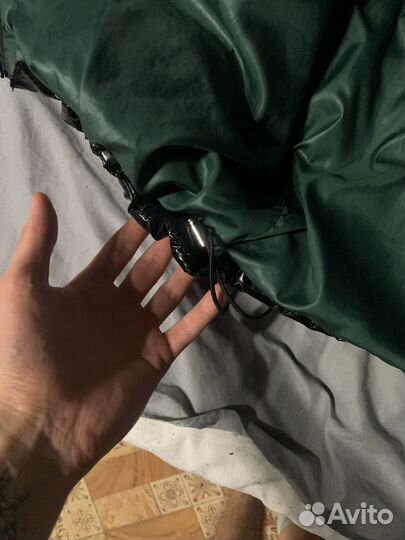 Пуховик глянцевый