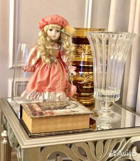 Ваза для цветов Bohemia Cristal