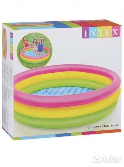 Детский надувной бассейн