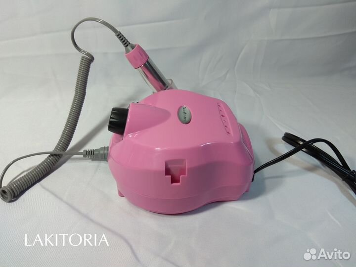 Аппарат для маникюра 35000 об DM-202 розовая новая