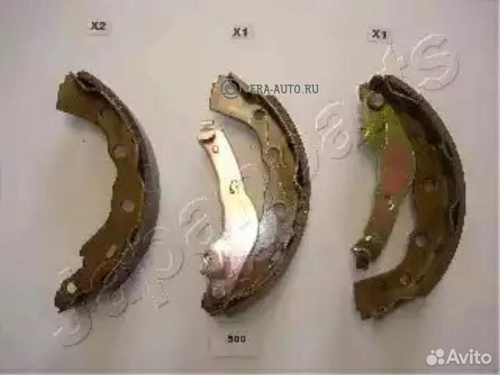 Japanparts GF-500AF Колодки торм.бараб.200x39