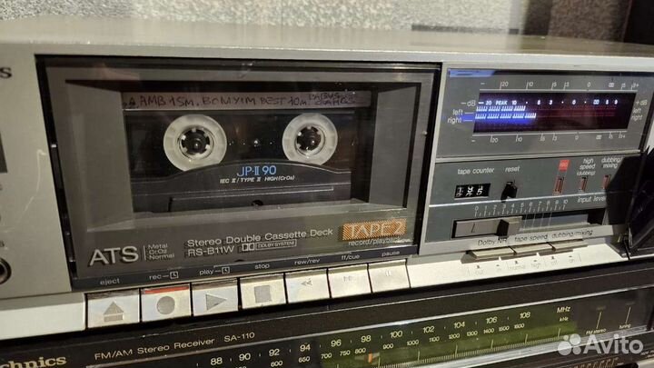 Technics RS-B11W кассетная дека