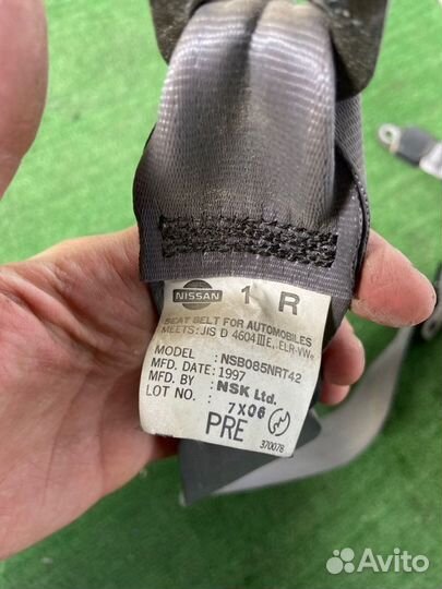 Ремень безопасности передний Nissan Bluebird ENU14