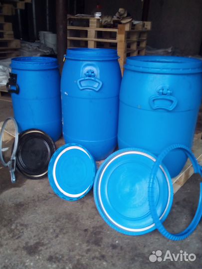 Бочки пластиковые пищевые б/у 40, 45 л