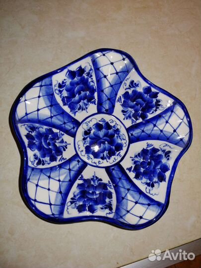 Вазочка гжель