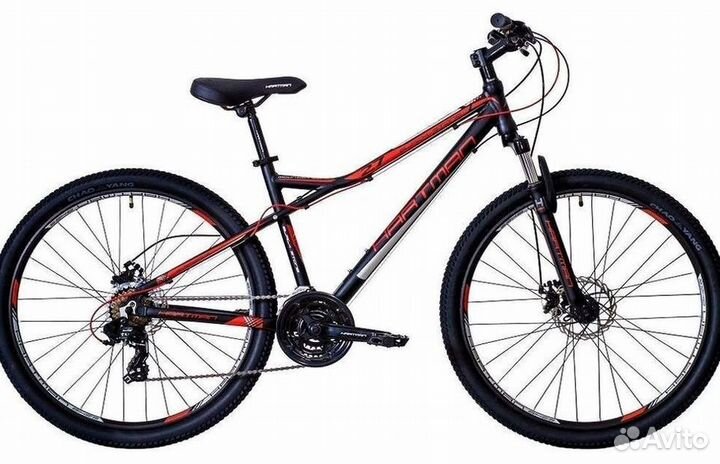 Немецкий Велосипед Hartman Black Stone Pro Disc 27