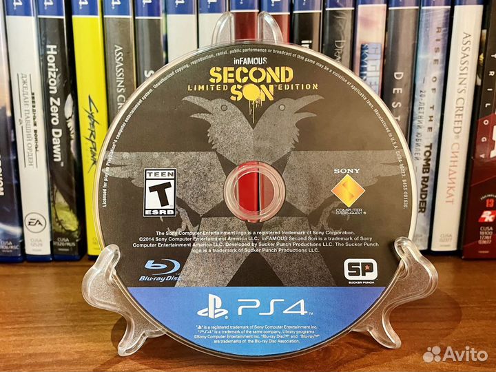 Infamous second SON Limited Editiion на PS4