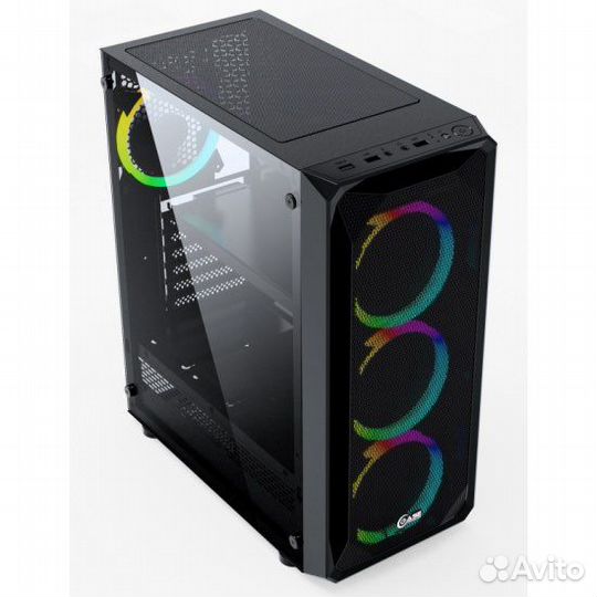 Корпус Powercase Mistral Z4 Mesh RGB 4x120mm