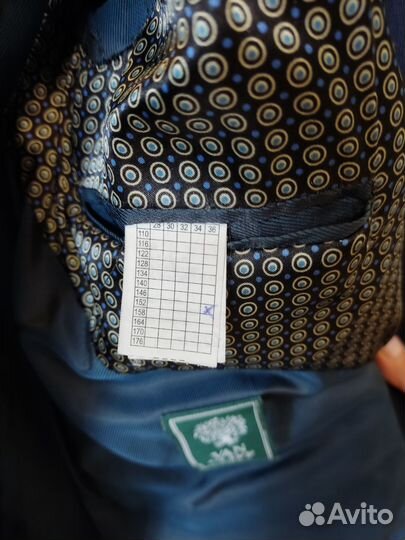 Школьный костюм для мальчика 152 синий