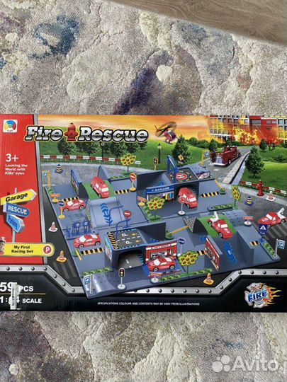 Игра Fire Rescue Garage