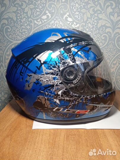 Шлем LS2 FF351 Phobia Gloss Blue