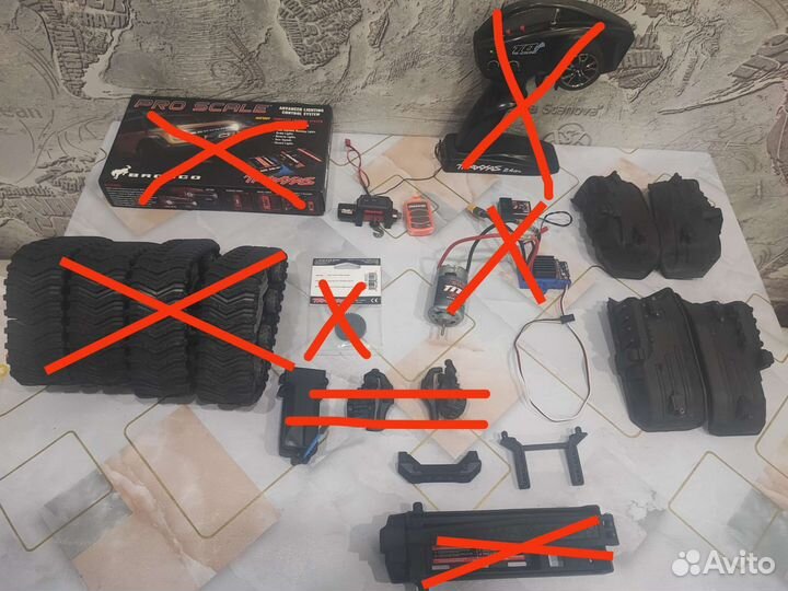 Запчасти Traxxas TRX-4