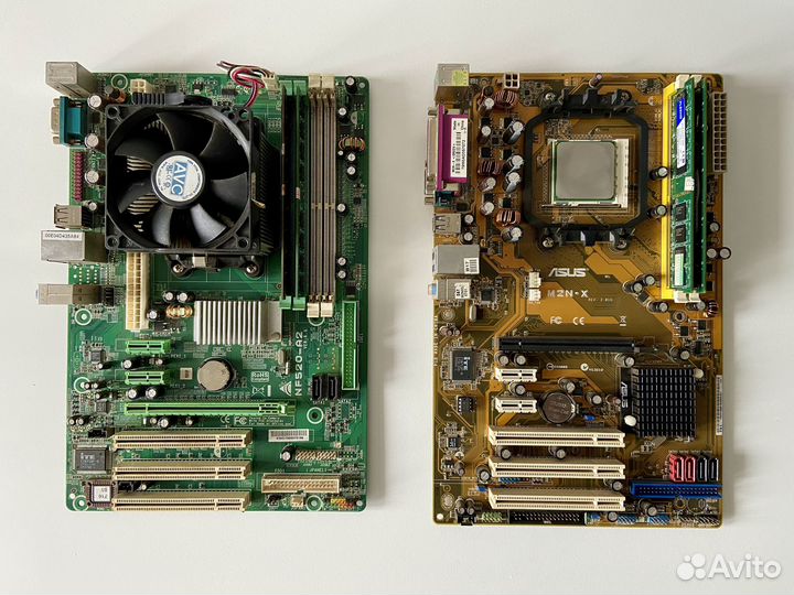 Комплекты мат. плата + процессор + память