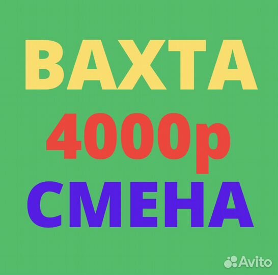 Работа Вахтой. Москва. Стикеровщик. 24 смены