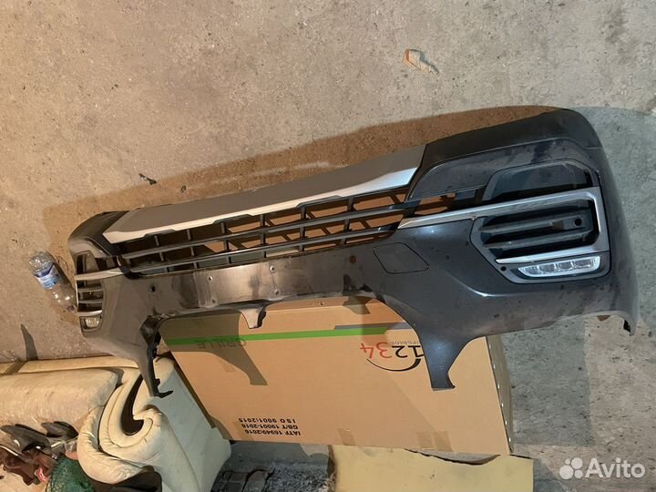 Передний бампер на BMW X5 G05