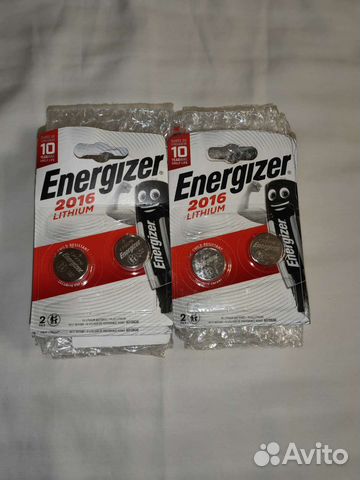 Батарейки energizer 2016