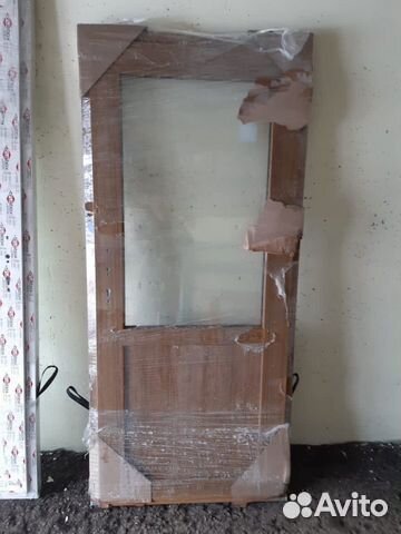 Входная дверь пластиковая 