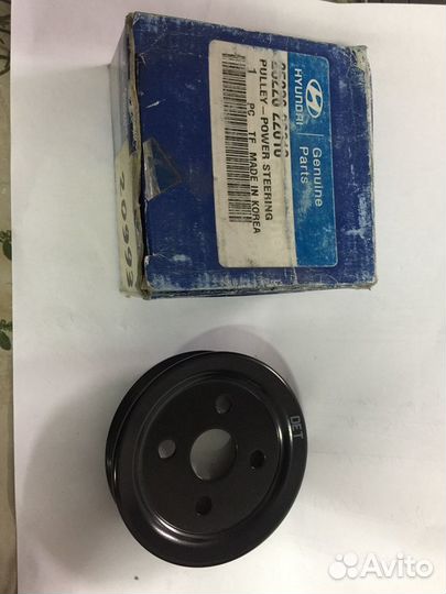 Шкив водяного насоса (помпы) accent (тагаз) 12клап