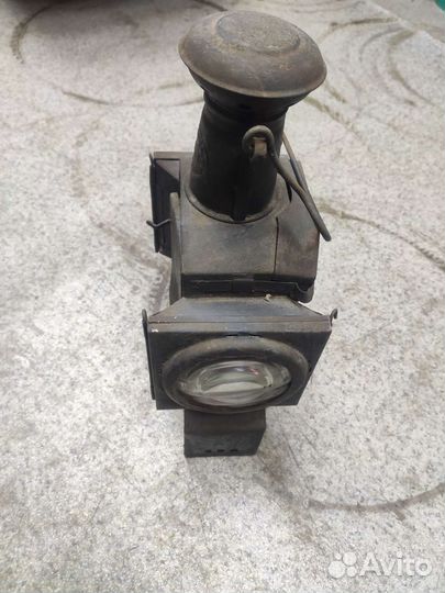 Железнодорожный фонарь(старинный)