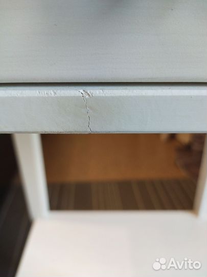 Тумба прикроватная IKEA белая