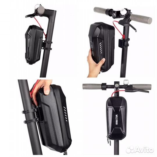 Сумка на руль самоката Wild Man быстросъемная