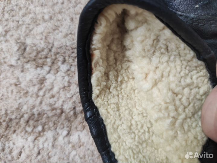 Мужские кожаные перчатки