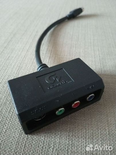 Кабель переходник Gigabyte S-Video 9 pin RCA
