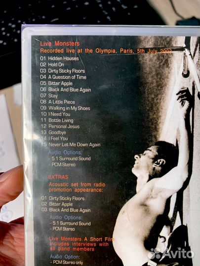 Dave Gahan (Depeche Mode) Live Monsters DVD Russia