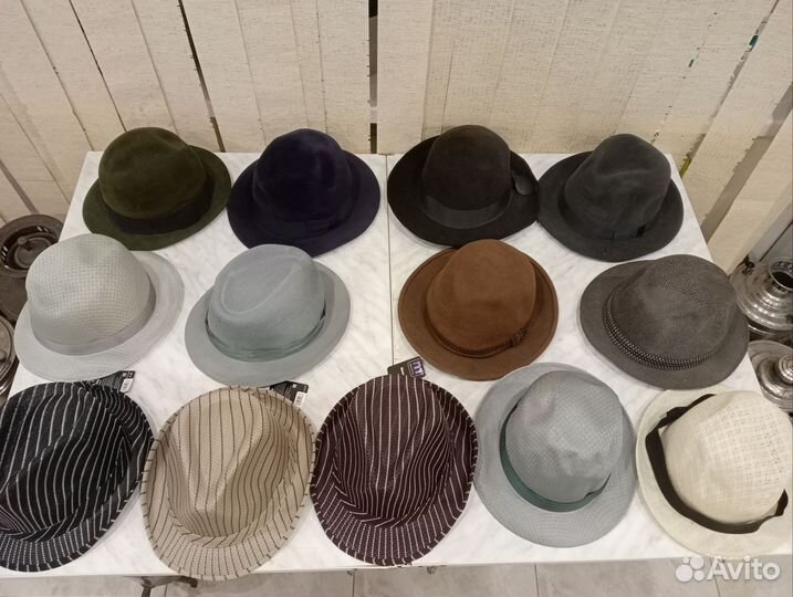 Шляпы мужские фетровые,нейлон Tonar, СССР
