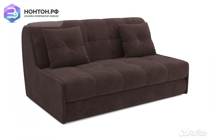 Диван аккордеон Барон №2 коричневый