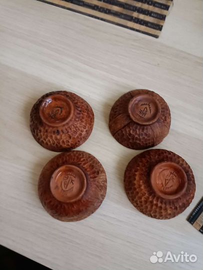 Пиалы для чайной церемонии глина