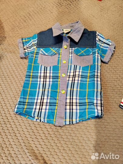 Рубашки для мальчика, рост 110