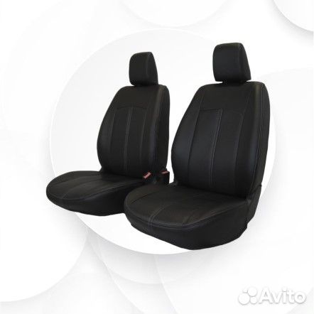 Чехлы на сиденье /1118/ Экокожа, дутая (разд. задн