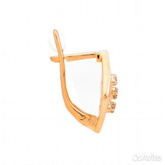 Серьги золотые