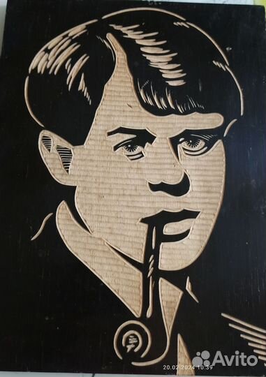 Панно резьба по дереву