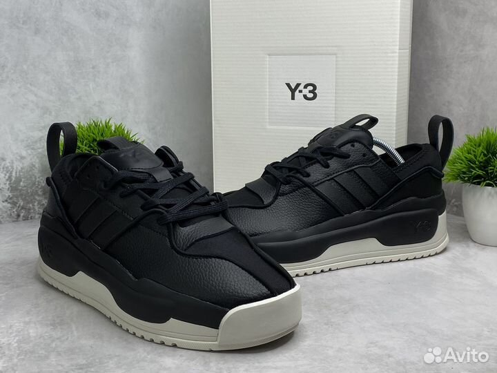 Кроссовки Adidas Y-3 black white