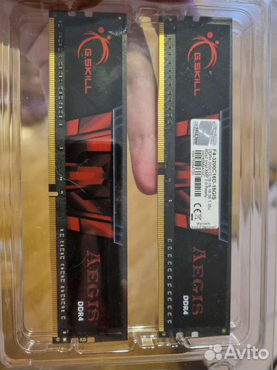 Оперативная память G.skill Aegis 16 гб