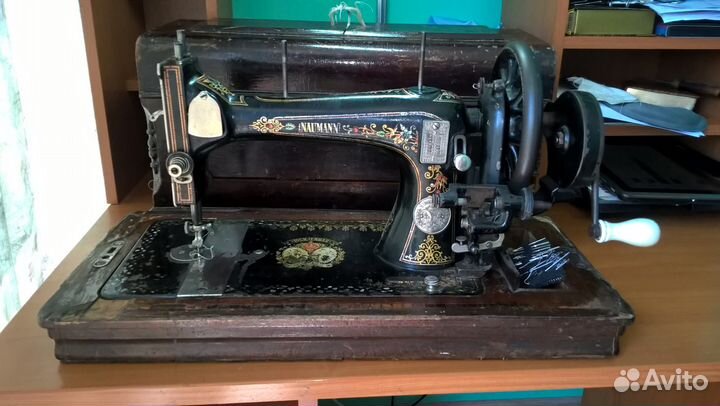Швейная машинка naumann 1870-1895 юбилейная